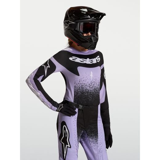 DRES STELLA TECHSTAR SWAN, ALPINESTARS, DÁMSKÉ (SVĚTLE FIALOVÁ/ČERNÁ) 2027