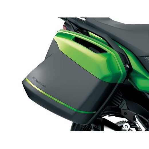 BOČNÍ KUFRY KAWASAKI 2X28 LITRŮ - ZELENÉ MY22-23