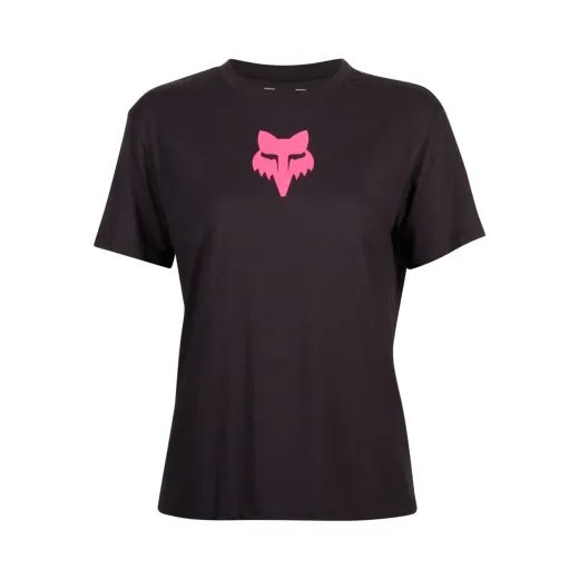 FOX DÁMSKÉ TRIČKO FOX HEAD SS TEE BLACK/PINK