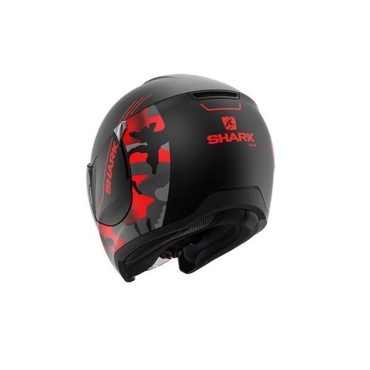 OTEVŘENÁ PŘILBA SHARK CITYCRUISER GENOM BARVA ANTRACIT/ČERNÁ/ČERVENÁ/MATNÁ *