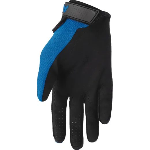 DĚTSKÉ MOTO RUKAVICE THOR YOUTH RIDEMODE STATIC GLOVES MODRÁ