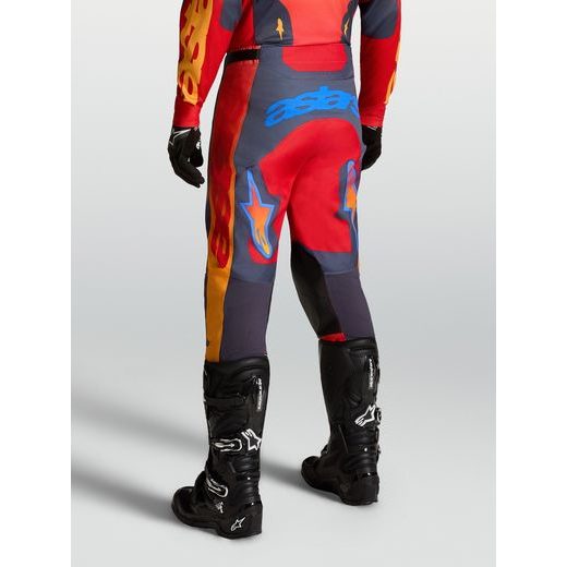 KALHOTY RACER HUNT, ALPINESTARS (ČERVENÁ/TMAVĚ ŠEDÁ/GRADIENT) 2027