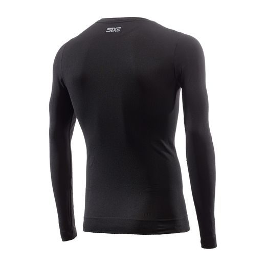 SIXS TS2 V2- TRIČKO S DLOUHÝM RUKÁVEM ČERNÁ