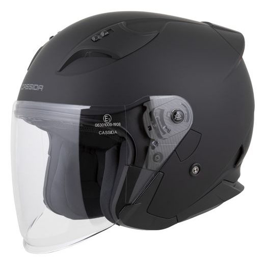 PŘILBA REFLEX 2.0 SOLID, CASSIDA (ČERNÁ MATNÁ/TMAVĚ ŠEDÁ) 2025