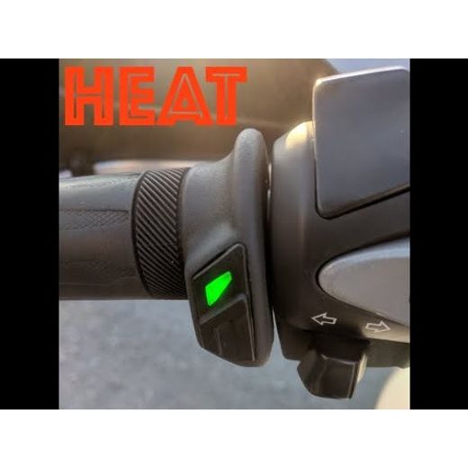 VYHŘÍVANÉ RUKOJETI KOSO HG-13 INTEGROVANÝ SPÍNAČ 120MM