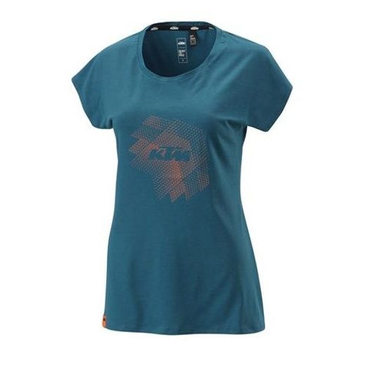 KTM DÁMSKÉ TRIKO WOMEN STYLE TEE BLUE