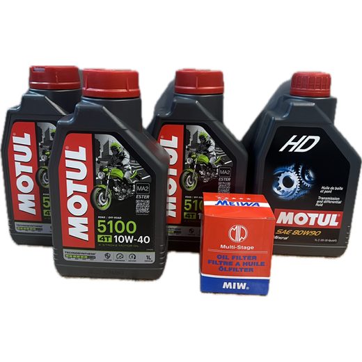 MOTUL SADA PRO KOMPLETNÍ VÝMĚNU OLEJŮ LINHAI M565L, M570L STANDARD