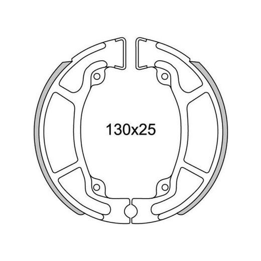 BRZDOVÉ OBLOŽENÍ (STANDARDNÍ MATERIÁL) NEWFREN (2 KS V BALENÍ)