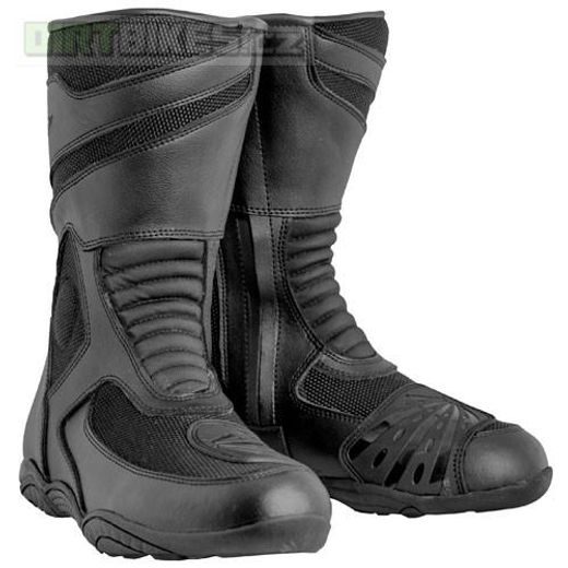 MBW PÁNSKÉ KOŽENÉ MOTO BOTY LIME TR215