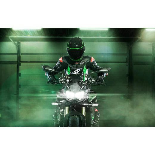 KAWASAKI Z H2 SE MY26 METALLIC MATTE GRAPHENESTEEL GRAY / METALLIC MATTE CARBON GRAY