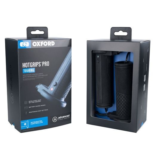 GRIPY VYHŘÍVANÉ HOTGRIPS PRO TOURING, OXFORD (S INTEGROVANÝM OVLÁDÁNÍM V RÁMCI GRIPU)