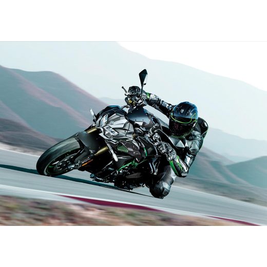 KAWASAKI Z H2 SE MY26 METALLIC MATTE GRAPHENESTEEL GRAY / METALLIC MATTE CARBON GRAY