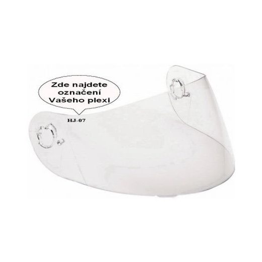 HJC PINLOCK CLEAR PRO PLEXI HJC HJ-20M/HJ-20ST