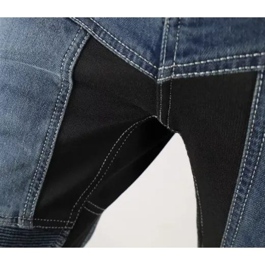 TRILOBITE PÁNSKÉ KALHOTY PARADO DOUBLELAYER SLIM FIT MODRÉ