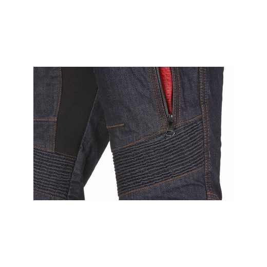 AYRTON DÁMSKÉ MOTO JEANSY DATE MODRÉ