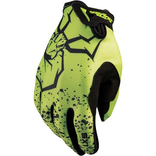 MOOSE RACING DĚTSKÉ RUKAVICE S20 SX1 GREEN FLUO