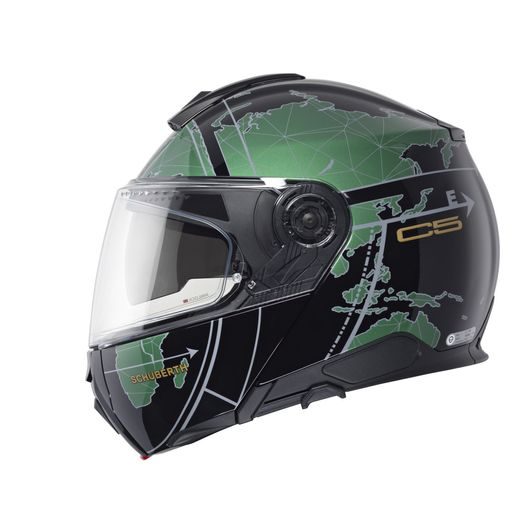 SCHUBERTH VÝKLOPNÁ HELMA C5 GLOBE GREEN