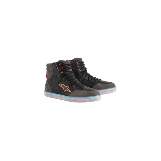 BOTY J-6 WATERPROOF, ALPINESTARS (ČERNÁ/ANTRACIT/SVĚTLÁ MODRÁ)