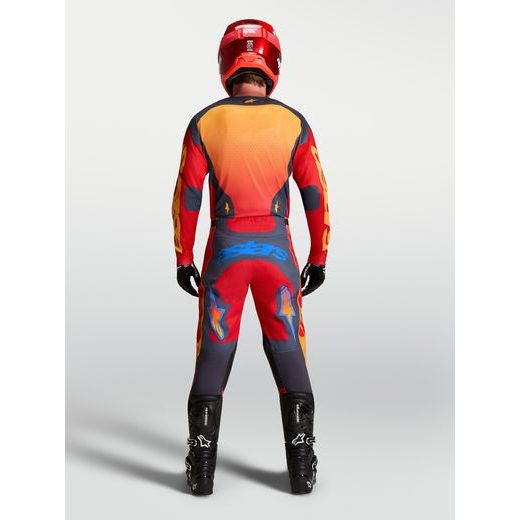 KALHOTY RACER HUNT, ALPINESTARS (ČERVENÁ/TMAVĚ ŠEDÁ/GRADIENT) 2027