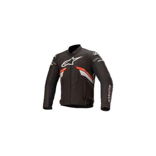 BUNDA T-GP PLUS R 3, ALPINESTARS (ČERNÁ/ČERVENÁ FLUO/BÍLÁ)