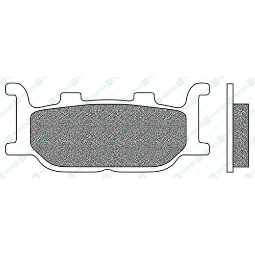 BRZDOVÉ DESTIČKY, NEWFREN (SMĚS SCOOTER ELITE SINTERED) 2 KS V BALENÍ