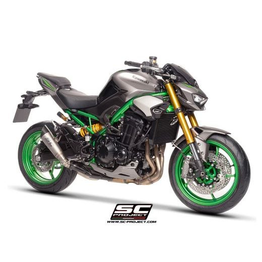 SC-PROJECT KAWASAKI Z900 2025- TITANOVÝ VÝFUK S1 HOMOLOGOVANÝ