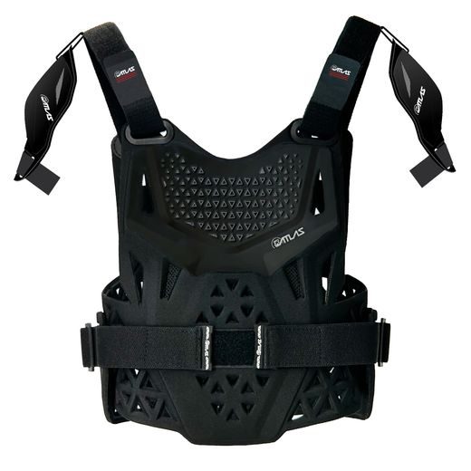 CHRÁNIČ HRUDNÍKU + RAMENA ATLAS CHARGER PEEWEE CE L1, PŘEDŠKOLÁK (ČERNÁ)