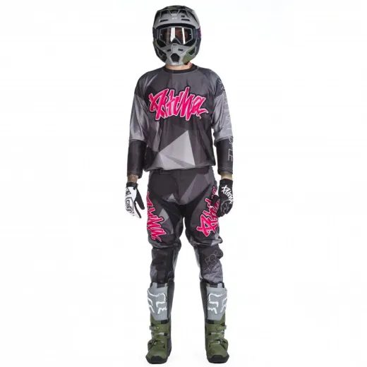 PITCHA DRES FASTER BLACK PINK