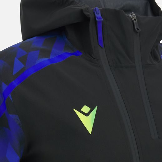 NEPROMOKAVÁ BUNDA FAN GEAR, MONSTER ENERGY YAMAHA (ČERNÁ,MODRÁ)