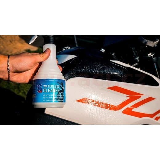 S100 ČISTIČ MOTOCYKLU (BEZ POUŽITÍ VODY) - WATTERLESS CLEANER 500 ML *