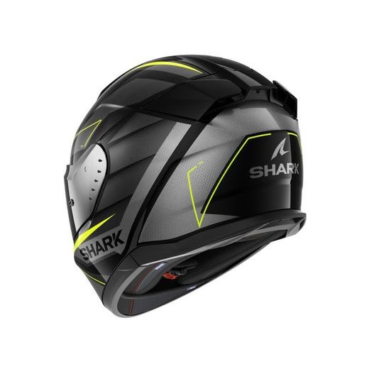 SHARK INTEGRÁLNÍ PŘILBA D-SKWAL 3 SIZLER BARVA ČERNÁ/MATNÁ/ŠEDÁ/ŽLUTÁ *