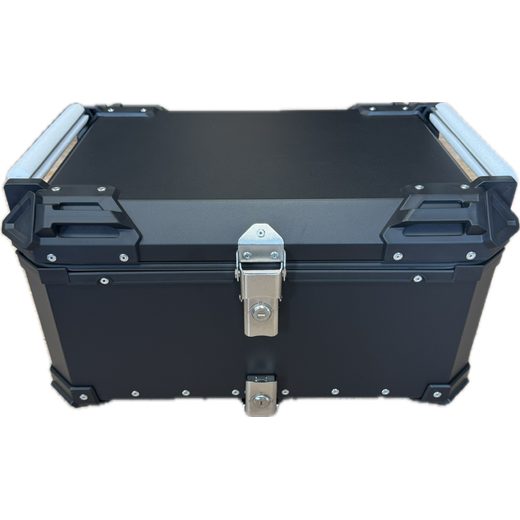 KUFR HLINÍKOVÝ DB TOPCASE 65L ČERNÝ + PLOTNA + SÍŤKA NA ZAVAZADLA ZDARMA