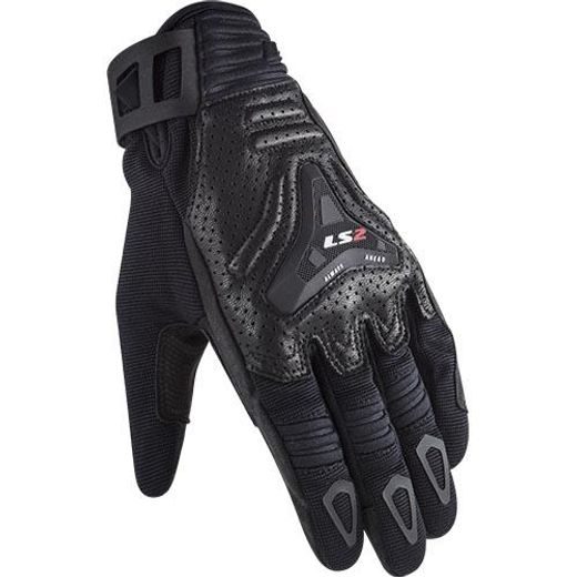 LS2 ALL TERRAIN MAN GLOVES BLACK