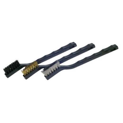 SADA KARTÁČKŮ NA ČIŠTĚNÍ 3 DÍLNÁ, BIKESERVICE