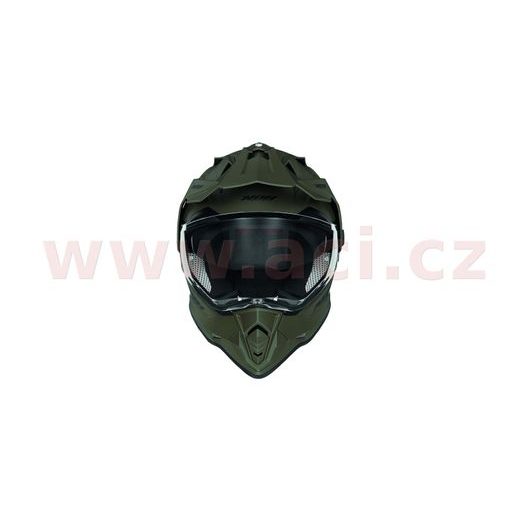 PŘILBA NOX N312 (ZELENÁ MATNÁ)