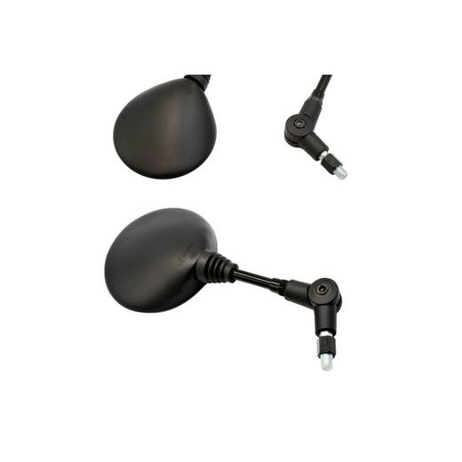 ZPĚTNÉ ZRCÁTKO M-STYLE ENDURO - OBOUSTRANNÉ SKLOPNÉ M8/1,25MM