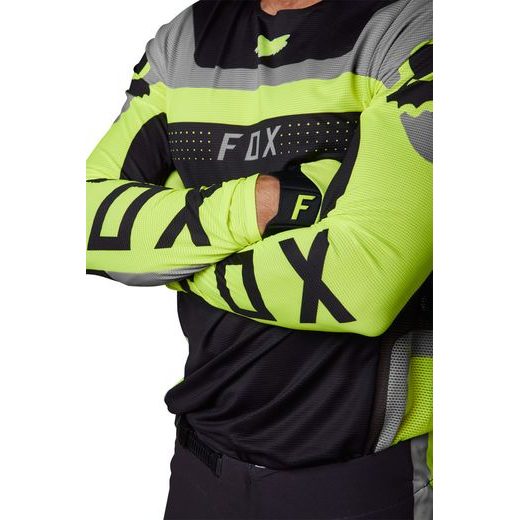 FOX FLEXAIR EFEKT JERSEY, FLUO YELLOW MX23