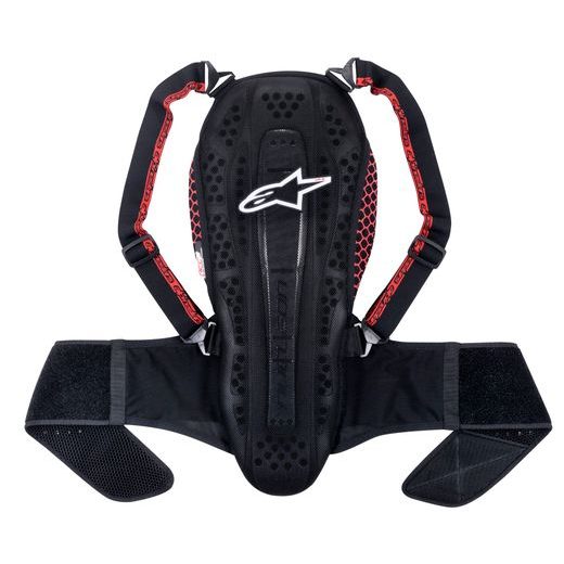 ALPINESTARS CHRÁNIČ PÁTEŘE NUCLEON KR-2 CERTIFIKACE CE2 (ČERNÝ/ČERVENÝ)