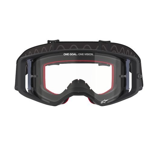 BRÝLE SUPERTECH CORP, ALPINESTARS (ČERNÁ/ŠEDÁ, ČIRÉ PLEXI) 2025