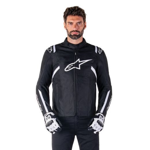 BUNDA T-SPS 2 WATERPROOF, ALPINESTARS (ČERNÁ/BÍLÁ) 2025