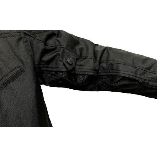 MBW PÁNSKÁ TEXTILNÍ MOTO BUNDA JEREMY ČERNÁ