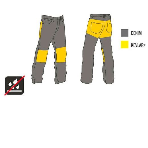 TRILOBITE PÁNSKÉ KALHOTY 1664 ACID SCRAMBLER ČERNÉ