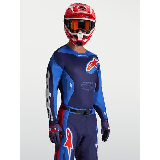 DRES RACER HUNT, ALPINESTARS (MODRÁ/TMAVĚ MODRÁ/ČERVENÁ) 2027