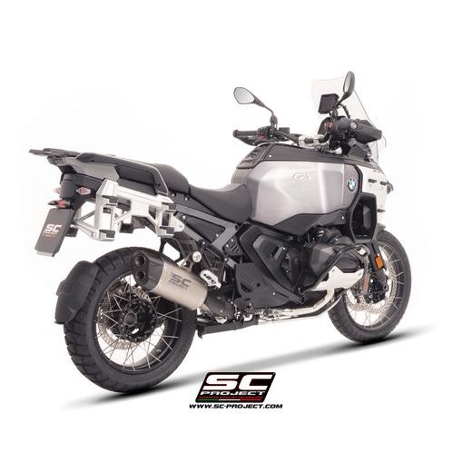 SC-PROJECT BMW R 1300 ADVENTURE GS 2025 TITANOVÝ VÝFUK ADVENTURE-R E5+
