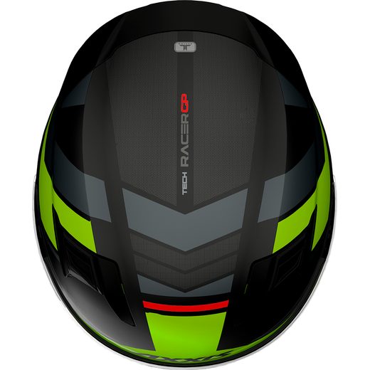INTEGRÁLNÍ HELMA AXXIS GP RACER SV FIBER TECH MATNÁ FLUO ŽLUTÁ L