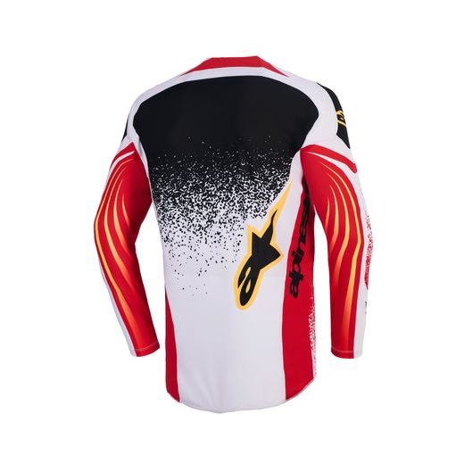 DRES TECHSTAR NOMUR, ALPINESTARS (SVĚTLE ŠEDÁ/ČERVENÁ/ČERNÁ/ŽLUTÁ) 2026
