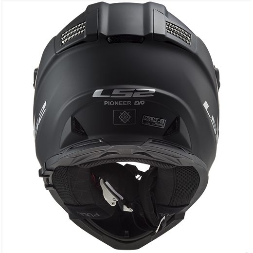 LS2 ENDURO MOTO PŘILBA MX436 PIONEER EVO SOLID MATT BLACK