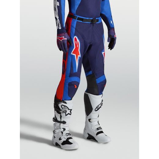 KALHOTY RACER HUNT, ALPINESTARS (MODRÁ/TMAVĚ MODRÁ/ČERVENÁ) 2027