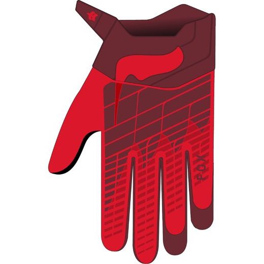 FOX 360 GLOVE - FLUO RED MX24