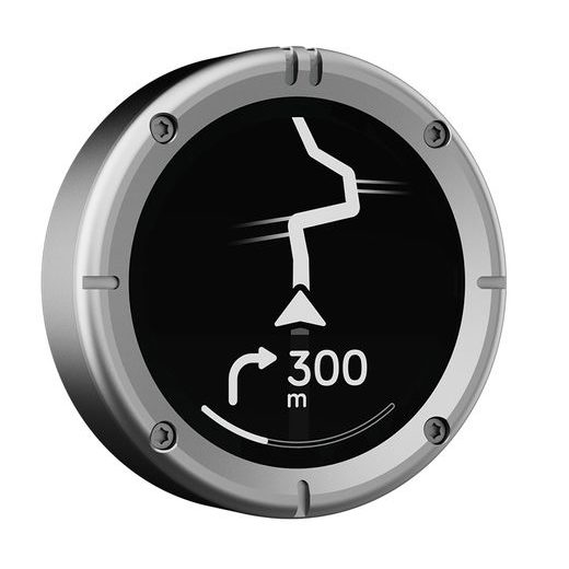 BEELINE MOTO II NAVIGACE NA MOTOCYKL, METAL SILVER